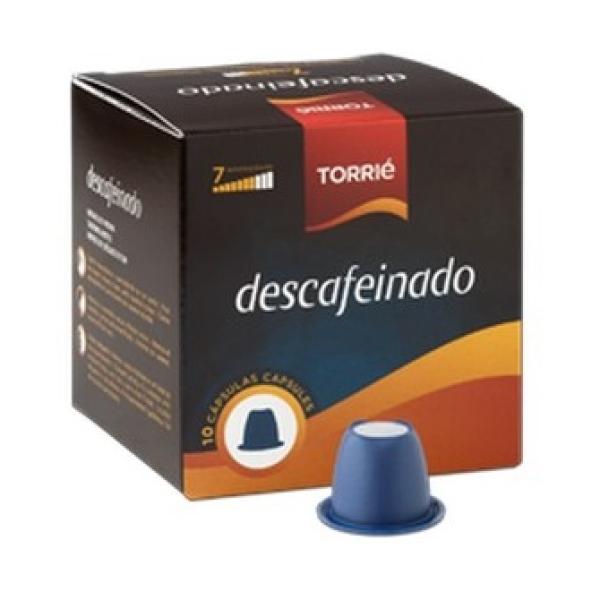 Pack 10x Cápsulas Nespresso Torrié Descafeinado