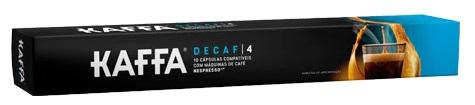 Pack 10x Cápsulas Nespresso Kaffa Decaf