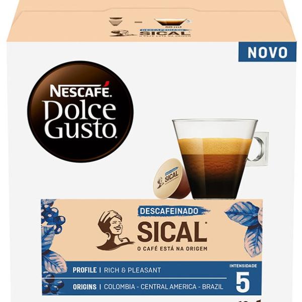 Pack 16x Cápsulas Nescafé Dolce Gusto Sical Descafeinado