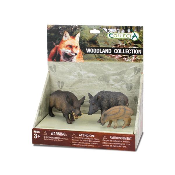 Collecta Set 3 Porcos Selvagens