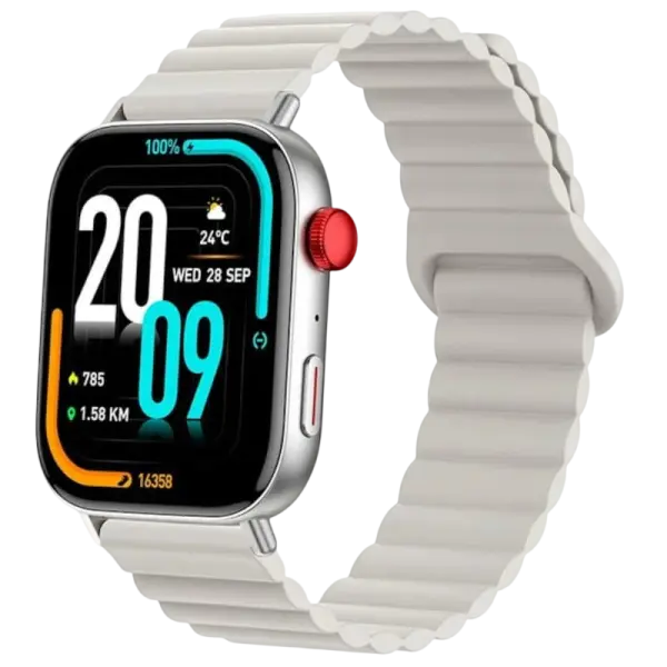 Smartwatch C8 Max 1,83 IPS c/ Correia Magnética (Prateado) - COLMI