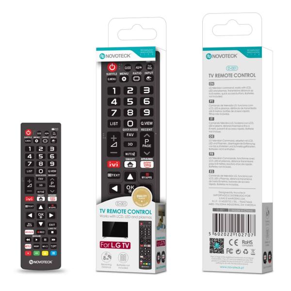 Comando Tv LG D-001