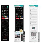 Comando Universal Novoteck D-011 com Botões Netflix/Google Play para Sony