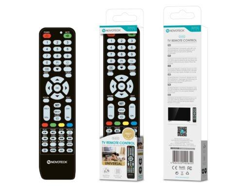 Controle Remoto Universal Multifunções Novoteck D-015 – Compatível com Diversos Dispositivos e Funções de Reprodução