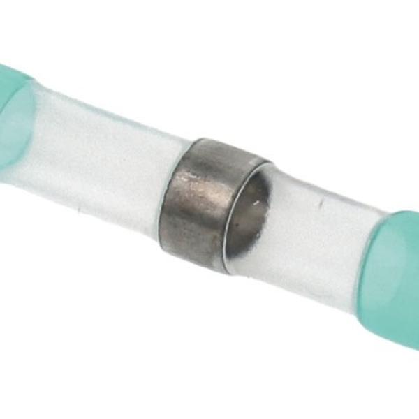 União Tubo Termo Retráctil c/ Estanho Ø3,5mm (Transparente/Verde)