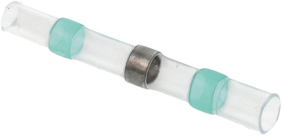 União Tubo Termo Retráctil c/ Estanho Ø3,5mm (Transparente/Verde)