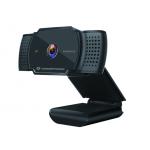Webcam AMDIS 02B 2K Super USB 5Mpx FullHD (Preto) - CONCEPTRONIC