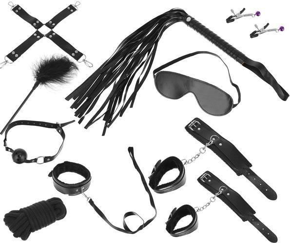 Pack Brinquedos Sexuais (Preto)