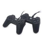 Conjunto 2x Gamepad USB para PC MultiPlayer Preto — Recondicionado