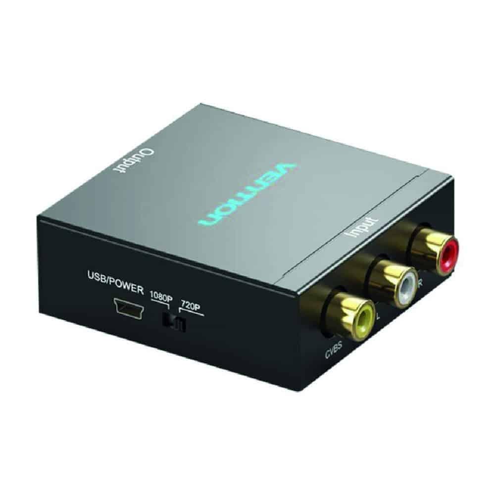 Conversor RCA para HDMI Vention AEFB0 RCA Fêmea para HDMI Fêmea — Recondicionado