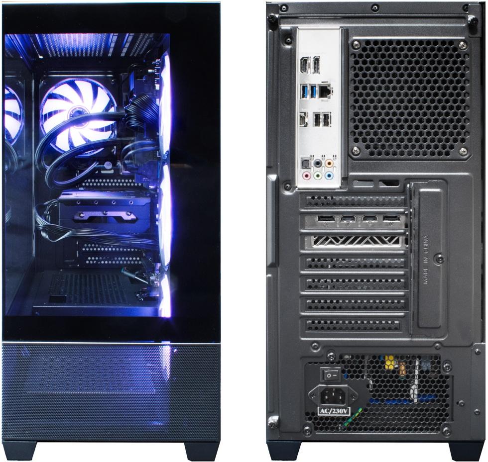 Caixa ATX GA250 Vision Tower (Preto) - COOLBOX