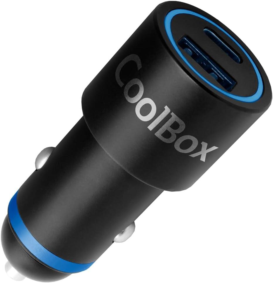 Carregador Isqueiro 48W Quick Charge 3.0 (USB - C/USB - A) - COOLBOX