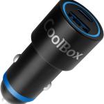 Carregador Isqueiro 48W Quick Charge 3.0 (USB - C/USB - A) - COOLBOX