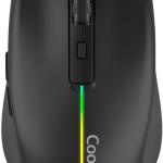Rato Ótico Gaming W01 RF Wireless 1600DPI (Preto) - COOLBOX