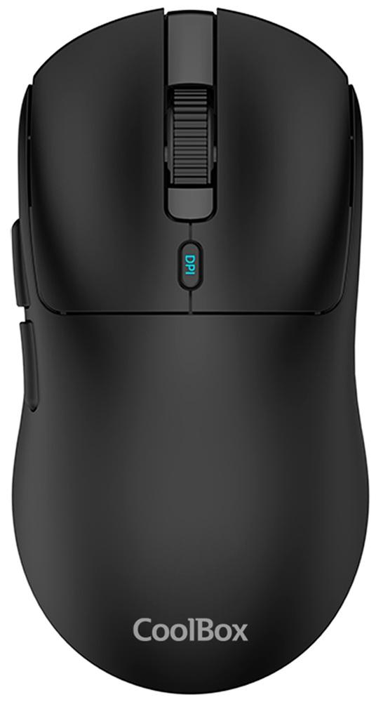 Rato Ótico Gaming W03 RF Wireless + Bluetooth + USB Type - C 10000DPI (Preto) - COOLBOX