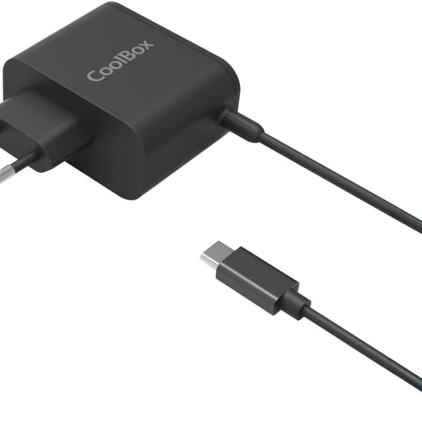 Carregador Universal USB - C GaN 65W (Preto) - COOLBOX