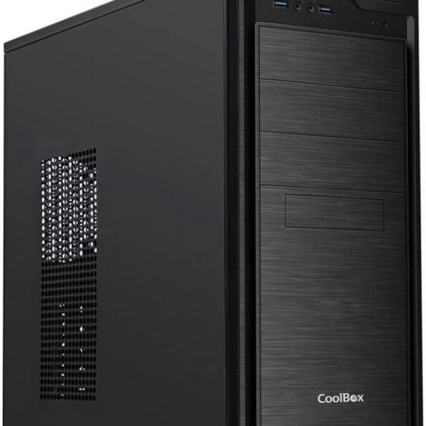 Caixa ATX F800 c/ Fonte de Alimentação (Preto) - COOLBOX