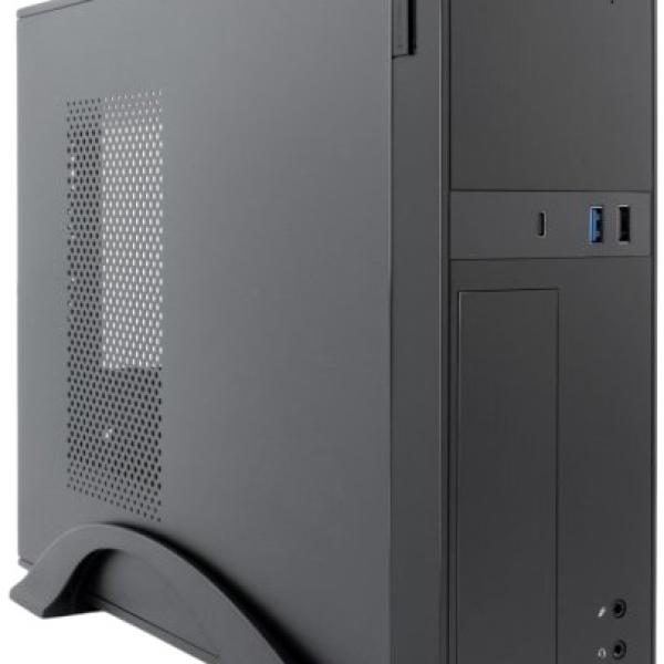 Caixa Micro - ATX Slim T310 c/ Fonte de Alimentação (Preto) - COOLBOX