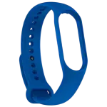 Pulseira Silicone Compatível c/ Xiaomi Mi Band 7 (Azul Marinho)
