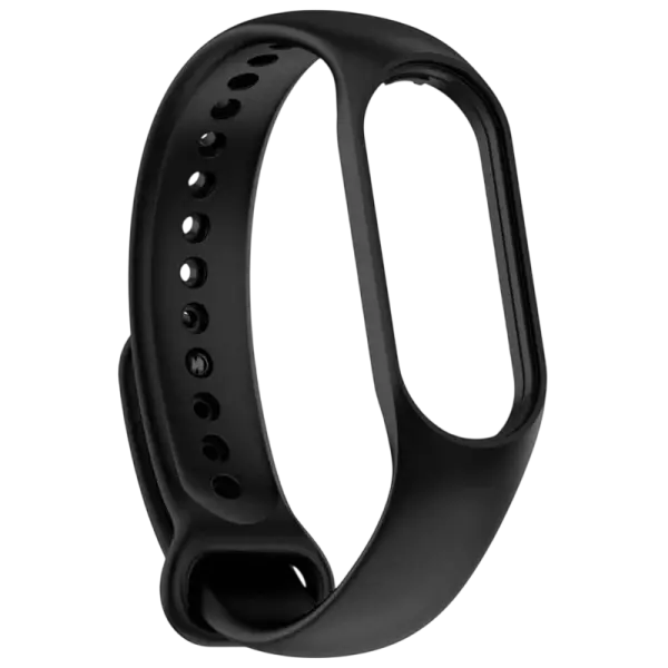 Pulseira Silicone Compatível c/ Xiaomi Mi Band 7 (Preto)