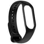 Pulseira Silicone Compatível c/ Xiaomi Mi Band 7 (Preto)