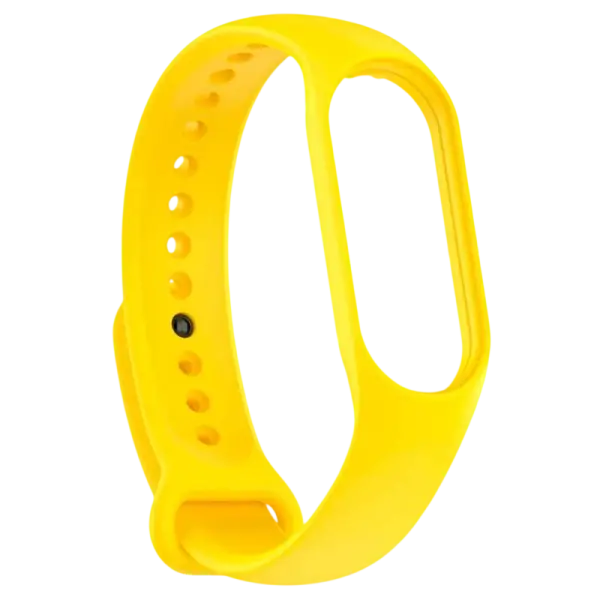 Pulseira Silicone Compatível c/ Xiaomi Mi Band 7 (Amarelo)