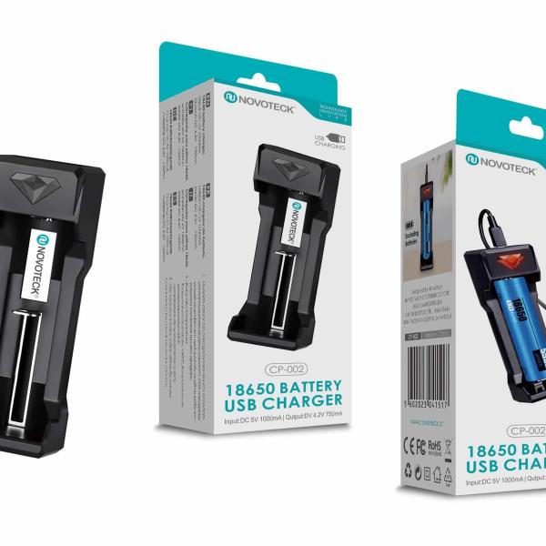 Carregador Pilha 18650 CP-002