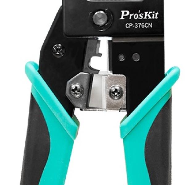 Alicate Cravar Fichas RJ11 / RJ12 / RJ45 (195mm) - ProsKit