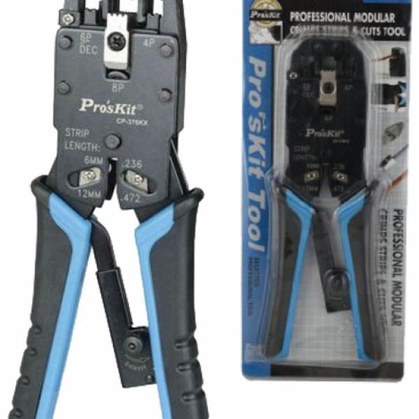 Alicate Cravar Fichas RJ11 / RJ12 / RJ22 / RJ45 - Proskit