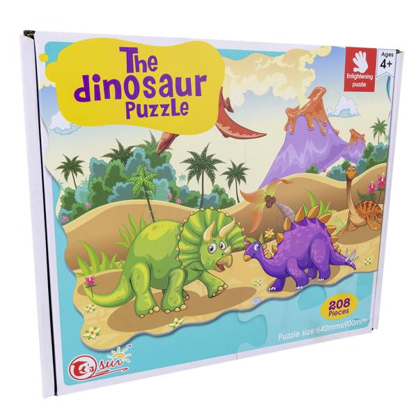 Puzzle The Dinosaur (208 Peças)