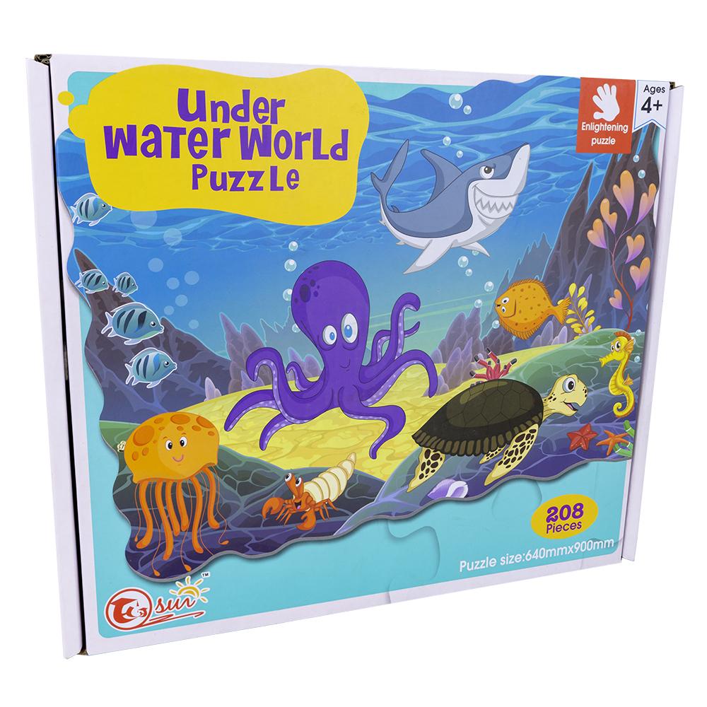 Puzzle Under Water World (208 Peças)
