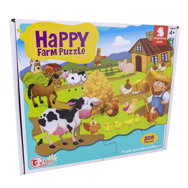 Puzzle Happy Farm (208 Peças)