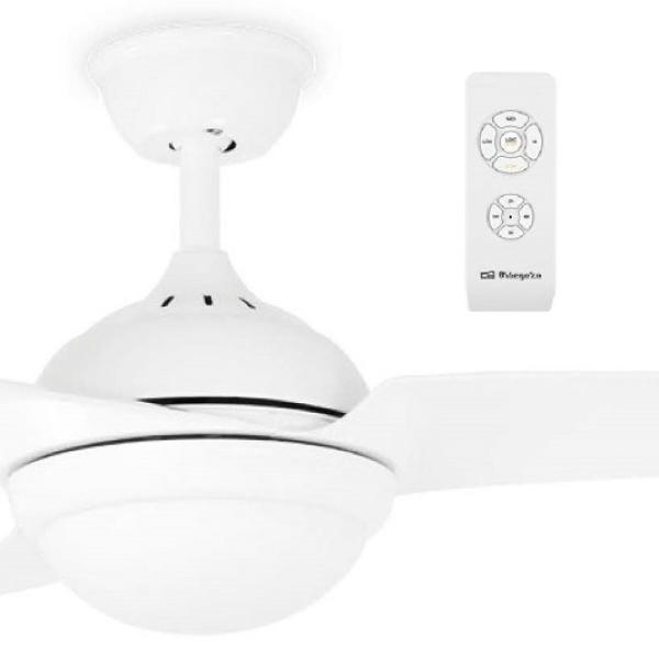 Ventoinha de Teto CP104132 132cm 60w c/ Iluminação 18W (Branco) - ORBEGOZO