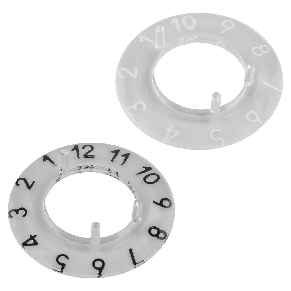 Indicador p/ Botão 21mm (Transparente - Branco) - 12 Digitos