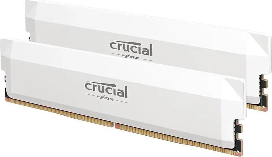 Memória RAM UDIMM Pro Overclocking 32GB (2x16GB) DDR5 - 6400MHz (AMD Expo/Intel XMP) CL32 - CRUCIAL