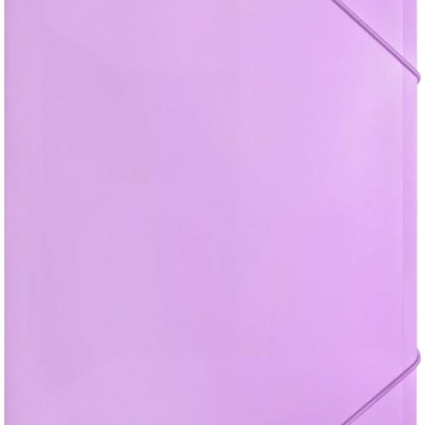 Capa Elásticos A4 Roxo Pastel - COLORINO