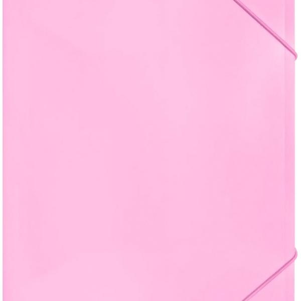 Capa Elásticos A4 Rosa Pastel - COLORINO