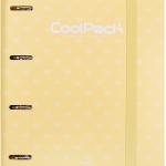 Capa A4 4 Argolas + Folhas + Separadores Limão Pastel - COLORINO