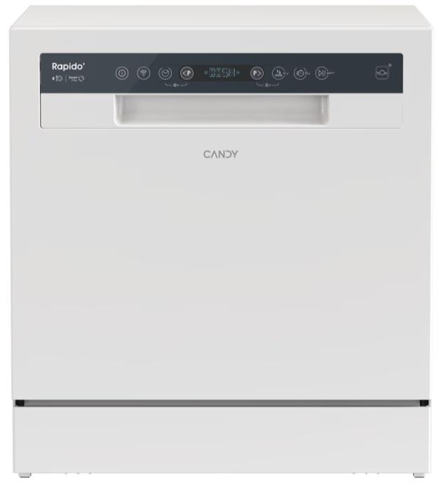Máquina de Lavar Loiça RapidÓ CP 8F9FFW 8 Conjuntos (Branco) - CANDY