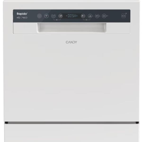 Máquina de Lavar Loiça RapidÓ CP 8F9FFW 8 Conjuntos (Branco) - CANDY