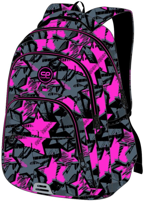 Mochila Basic Plus Magenta Stars - COOLPACK