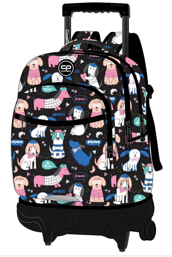 Mochila Trolley Buzzer Cute Dogs - COOLPACK
