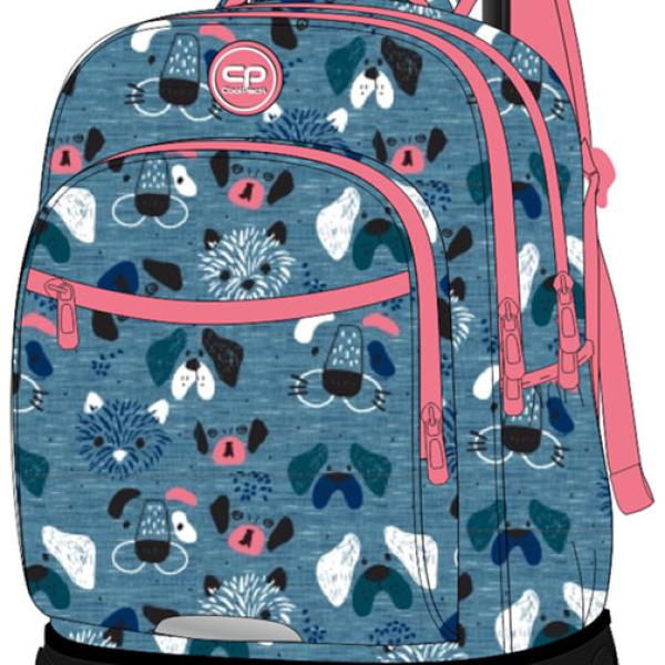 Mochila Trolley Buzzer Denim Dog - COOLPACK