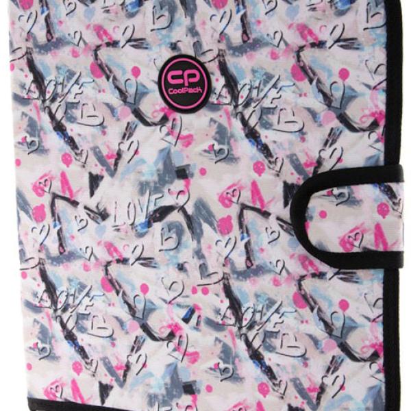 Capa 4 Argolas A4 Mate Hearts And Crayons - COOLPACK