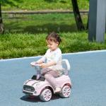 Carro Andador para Bebés de 18 - 36 Meses Carro Andador com Volante Buzina e Sistema Anti - Tombo 53x25x35 cm Rosa