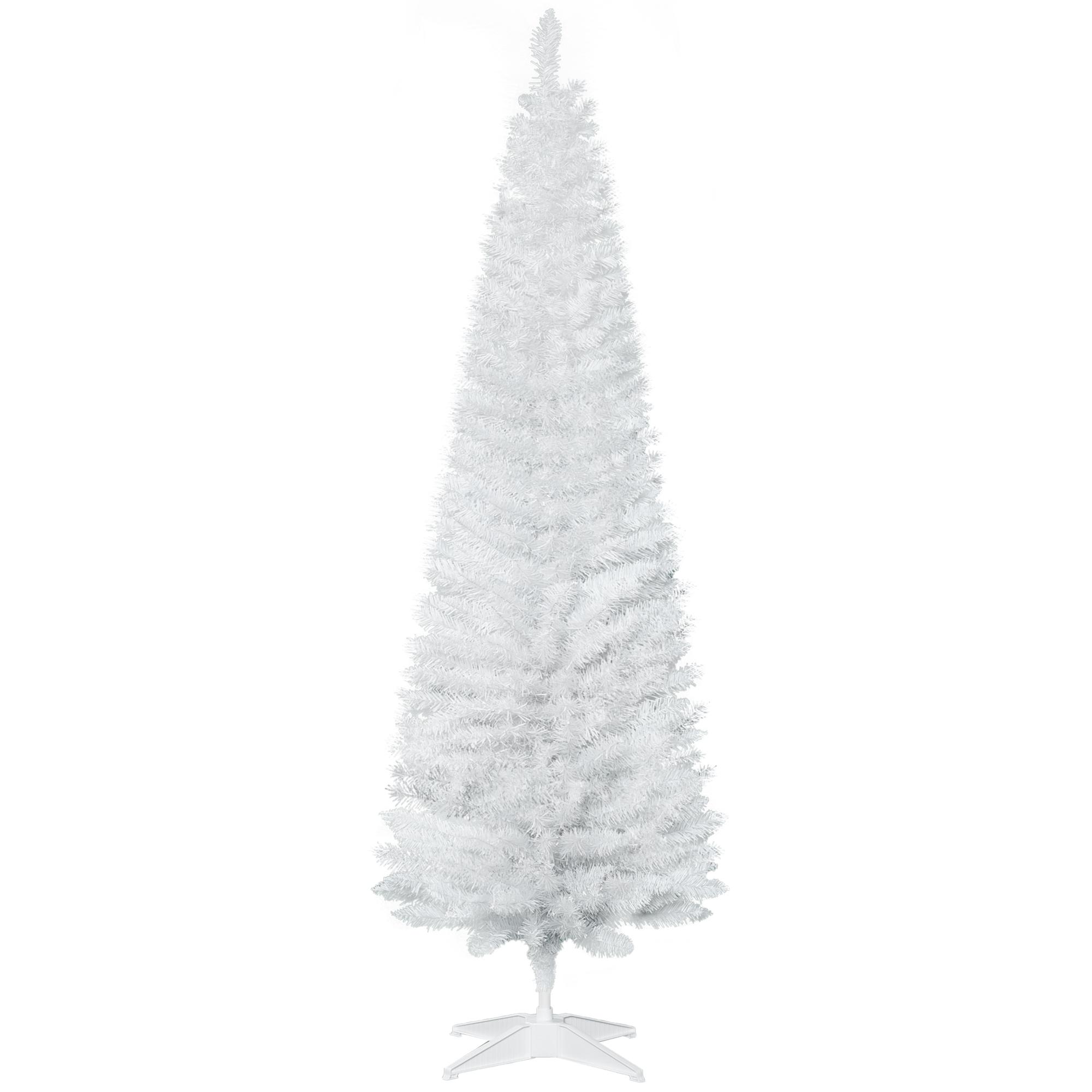 Árvore de Natal Artificial 180cm Ignífugo com 390 Ramos de PVC Decoração de Natal para Interiores Verde