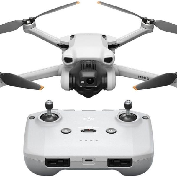 Drone Mini 3 + Comando RC - N1 (Cinzento/Branco) - DJI