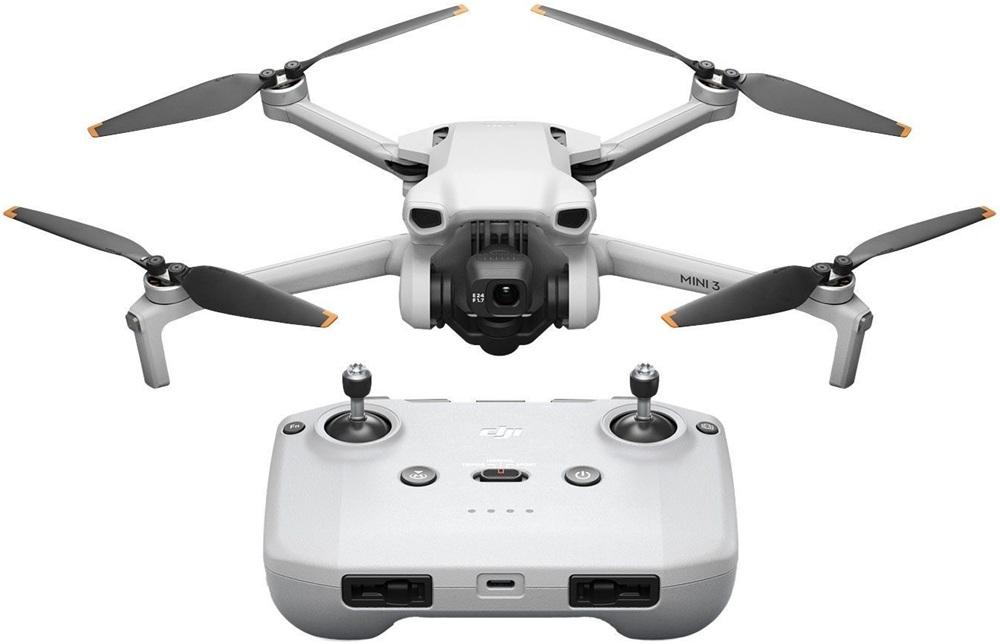 Drone Mini 3 + Comando RC - N1 (Cinzento/Branco) - DJI