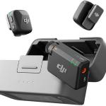 Microfone de Lapela Mic Mini 2 TX + 1 RX + Caixa de Carregamento Bluetooth (Preto) - DJI