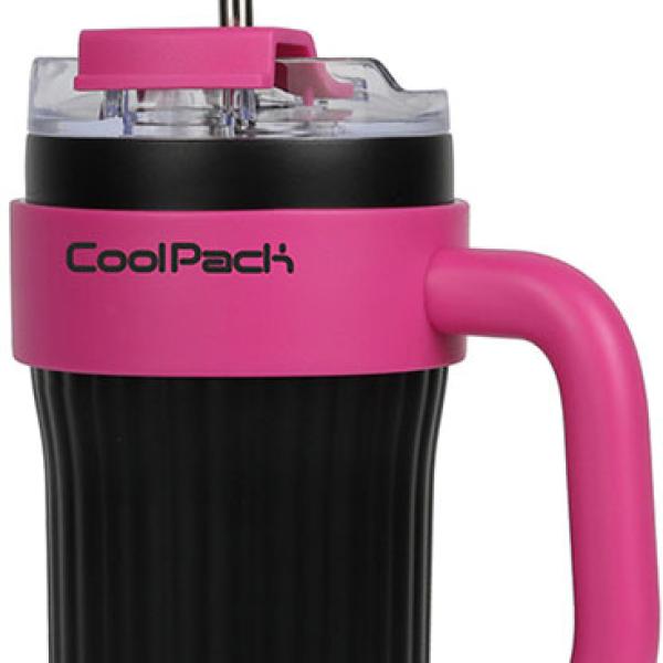 Jumbo Coffee Mug Pink Black 860ml - COOLPACK